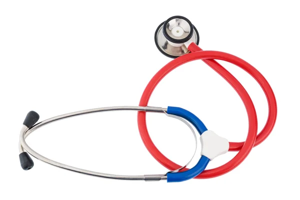 Stethoscope against white background — Stock Photo, Image