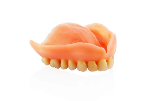 Denti sullo sfondo bianco — Foto Stock