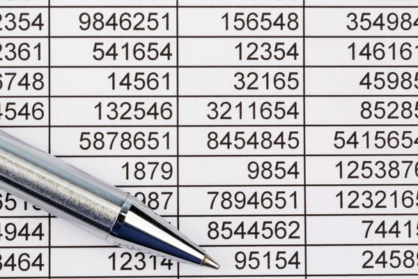 Calculadoras e statistk — Fotografia de Stock