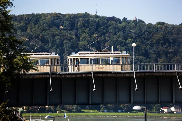 Autriche, linz, vieux tramway — Photo