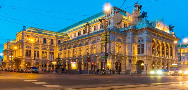 维也纳。奥地利。歌剧 — 图库照片