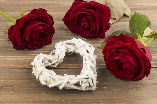 Roses for valentine's and mother's day — Stock Photo, Image