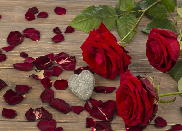 Rosen zum Valentinstag und Muttertag — Stockfoto