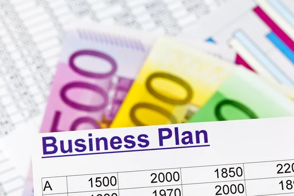 Business plan — Stock Photo, Image