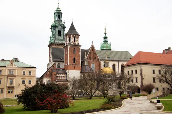 Lengyelország, Krakkó, vár — Stock Fotó