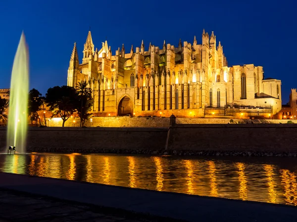 Spain, mallorca, palma, cathedral — Stock Photo, Image