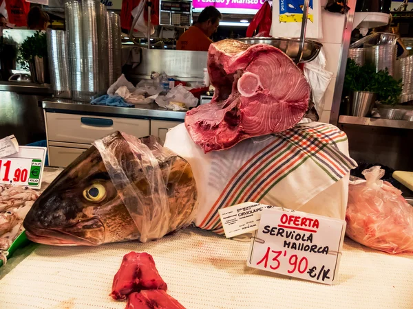 Mallorca, palma, mercado de pescado — Foto de Stock