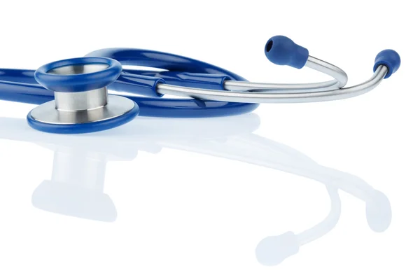 Stethoscope against white background — Stock Photo, Image