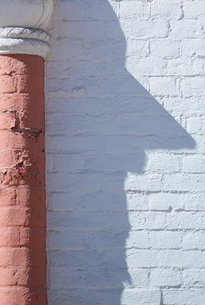 Shadow as human face silhouette — Stock Photo, Image