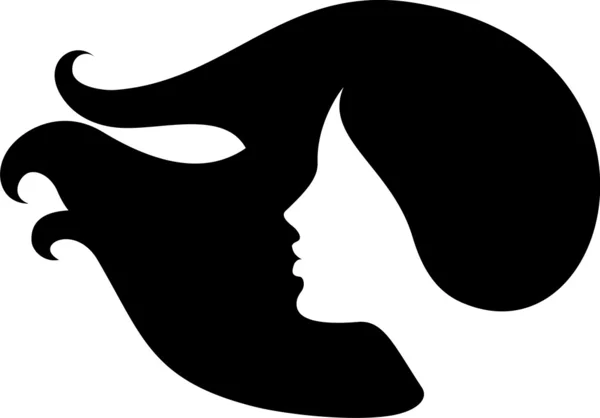 Tête de silhouette — Image vectorielle
