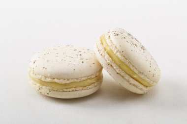 Beyaz acıbadem kurabiyesi