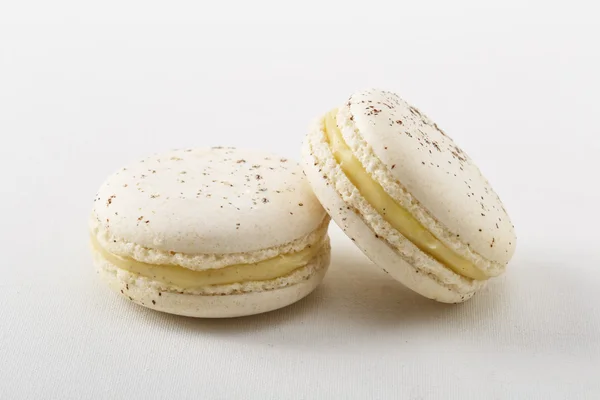 White macaroon — Stock Photo, Image