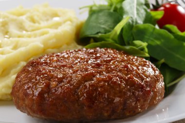 上一盘肉饼