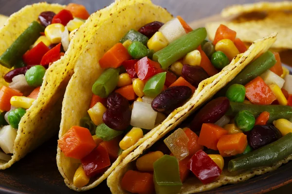 Tacos με λαχανικά — Φωτογραφία Αρχείου