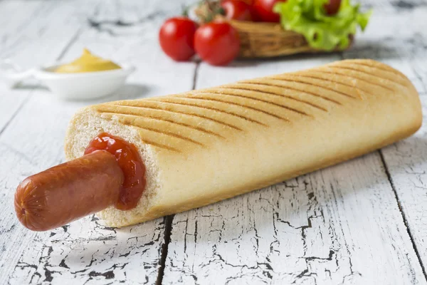 Französischer Hot Dog — Stockfoto