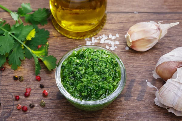 Salsa verde — Foto Stock