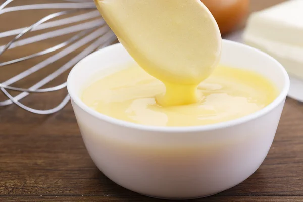 Hollandaise sauce — Stock Photo, Image