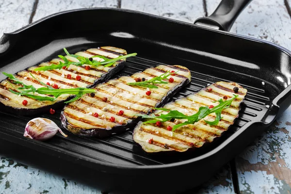 Grilled eggplant — Stock Photo, Image