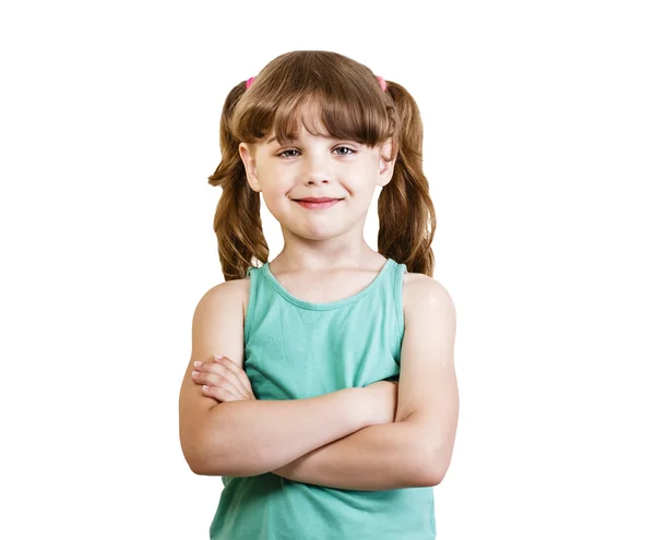 Girl 6-7 years — Stock Photo, Image