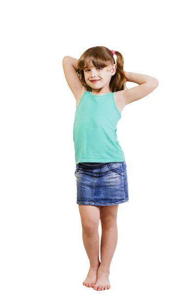 Girl 5-6 years — Stock Photo, Image