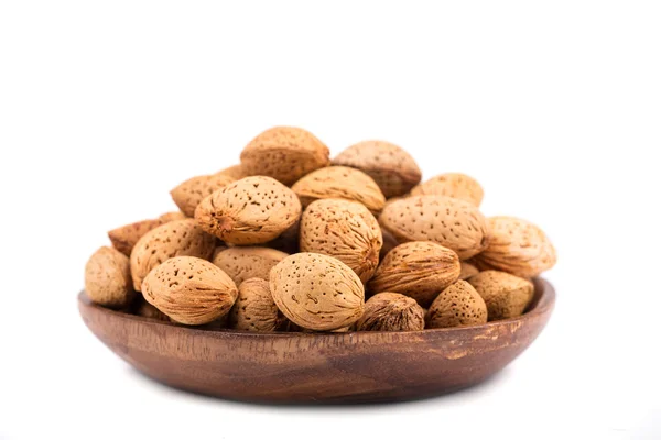 Almonds in a bowl — Stock Photo, Image