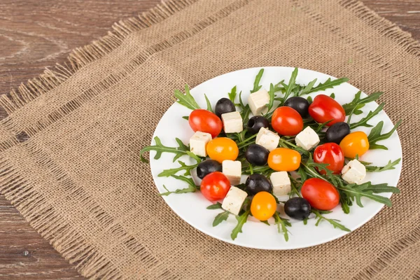 Ensalada con rúcula — Foto de Stock