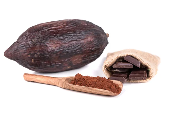 Kakaové ovoce — Stock fotografie