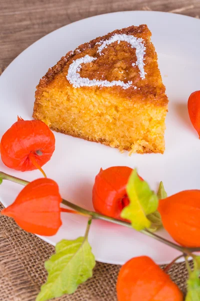 Pumpkin Pie — Stock Photo, Image