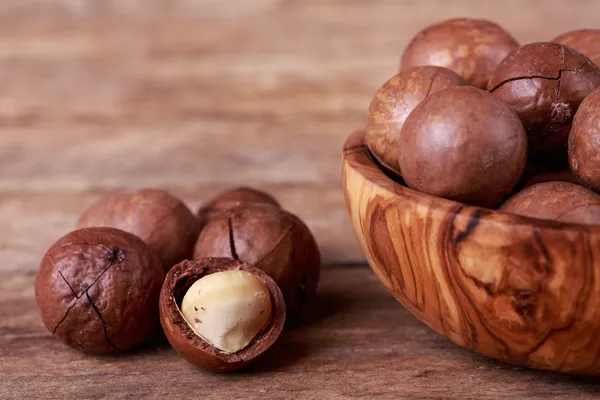 Орехи макадамии — стоковое фото