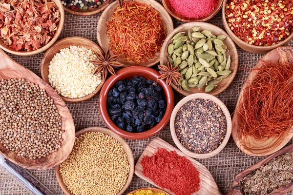 Various spices — Stock Photo, Image