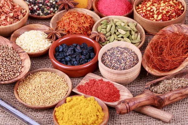 Various spices — Stock Photo, Image