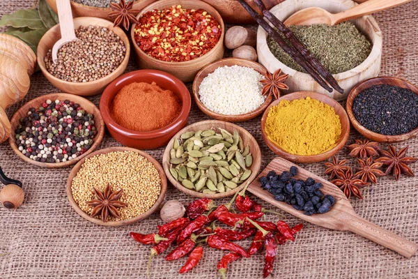 Various spices — Stock Photo, Image