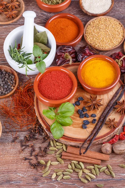 Various spices — Stock Photo, Image