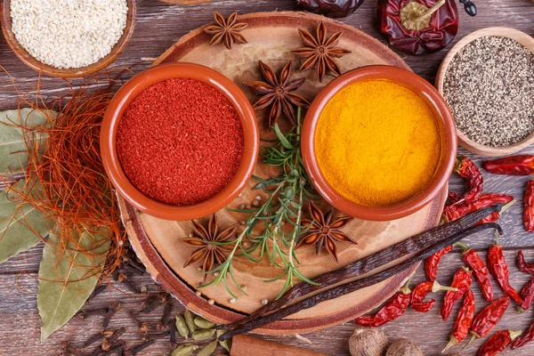 Various spices — Stock Photo, Image