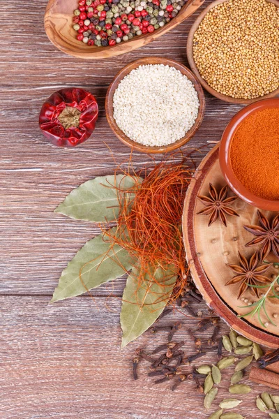 Various spices — Stock Photo, Image