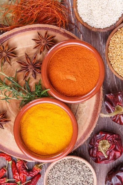 Various spices — Stock Photo, Image