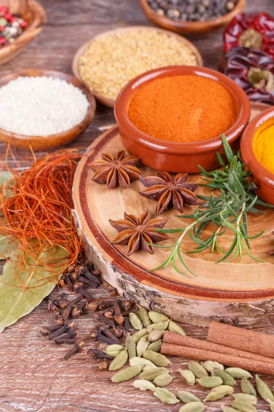 Various spices — Stock Photo, Image