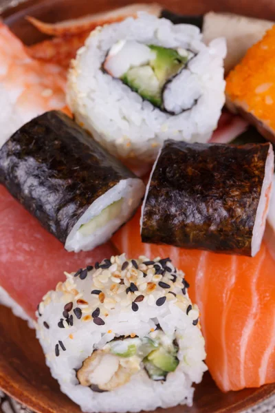 Sushi and Roll — Stock Photo, Image