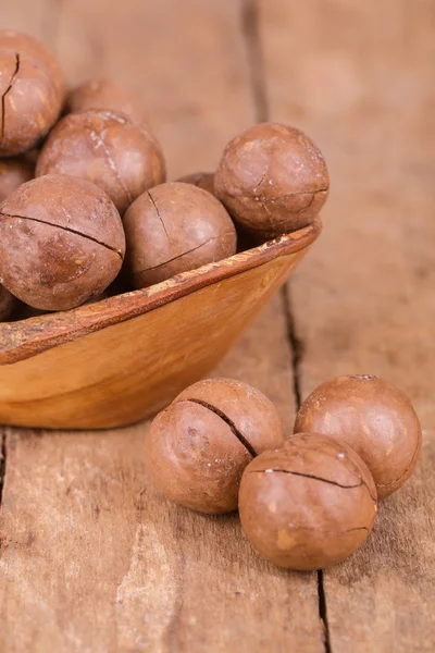 Frutos secos de macadamia — Foto de Stock