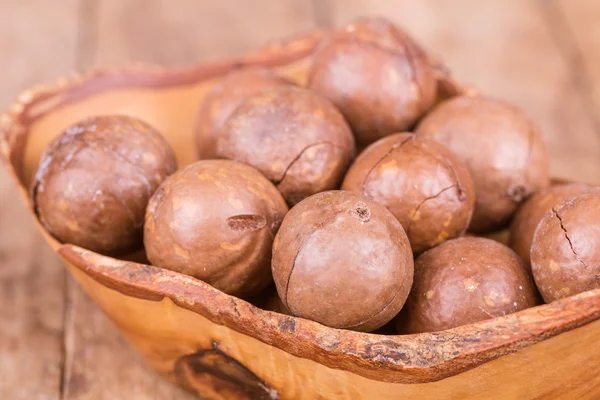 Macadamia nuts — Stock Photo, Image