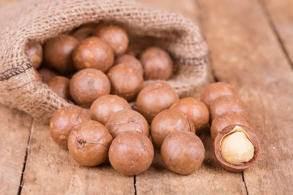 Macadamia nuts — Stock Photo, Image