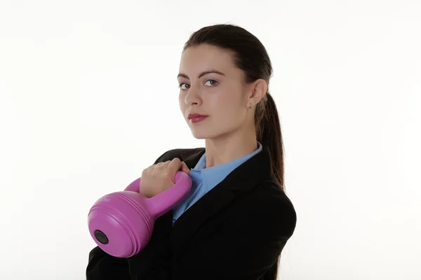 Flexing your business muscles — Stock Photo, Image