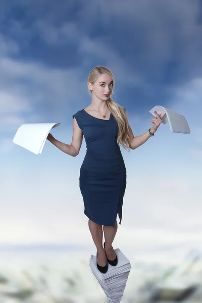 Far to much paper work — Stock Photo, Image