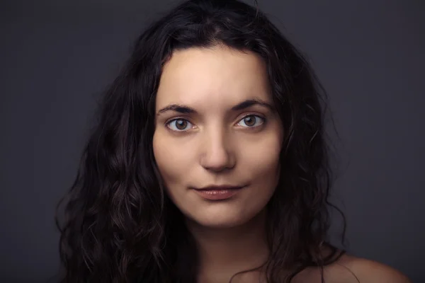 Beauty headshot of sexy woman — Stock Photo, Image