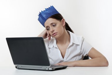 Noel zamanda işyerinde kadın