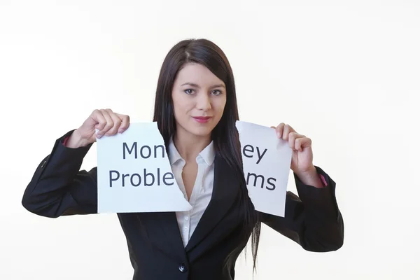 Beat the money problem — Stock Photo, Image