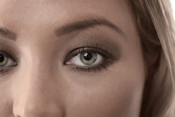 Close up of woman's face — Stock Photo, Image