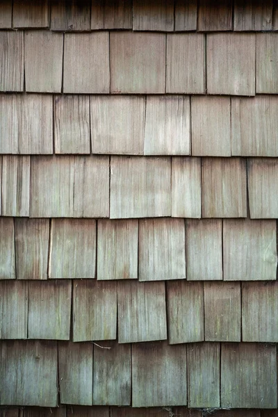 Dřevo Taškové střechy — Stock fotografie