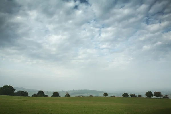 Malownicze widoki pól w cotswold, Anglia — Zdjęcie stockowe