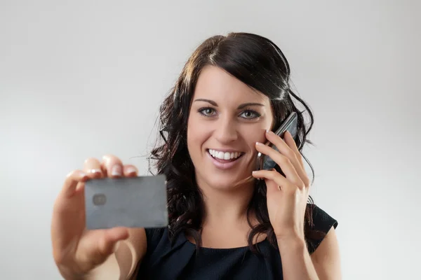 Credit card buying — Stock Photo, Image